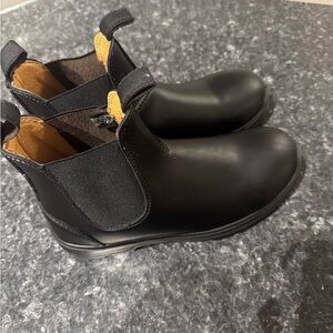 Black Chelsea Rain Boots